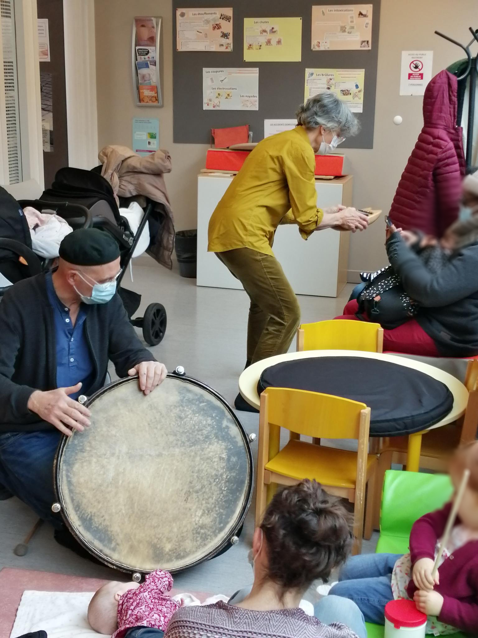 Musique, babils et langage – PMI du Service Local de Solidarité de Grenoble ouest
