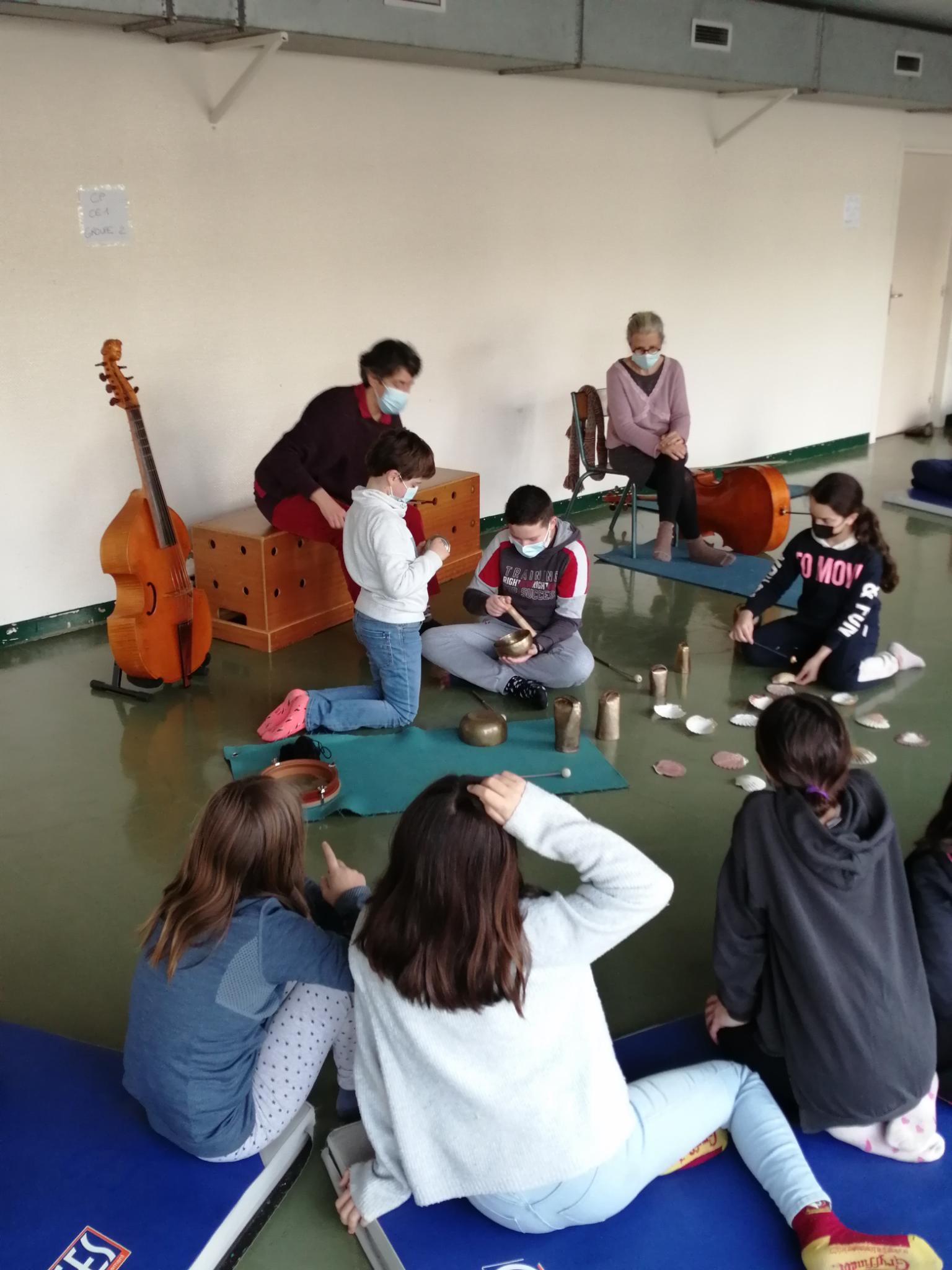 Cabane d’écoute à l’école Bajatiere à Grenoble