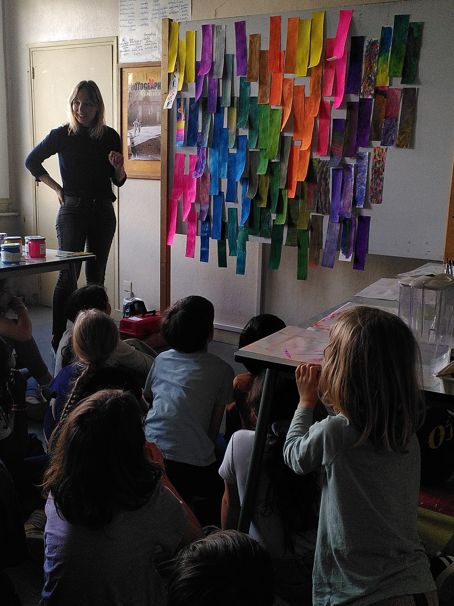 Résidence de médiation et de création Couleurs et mouvements