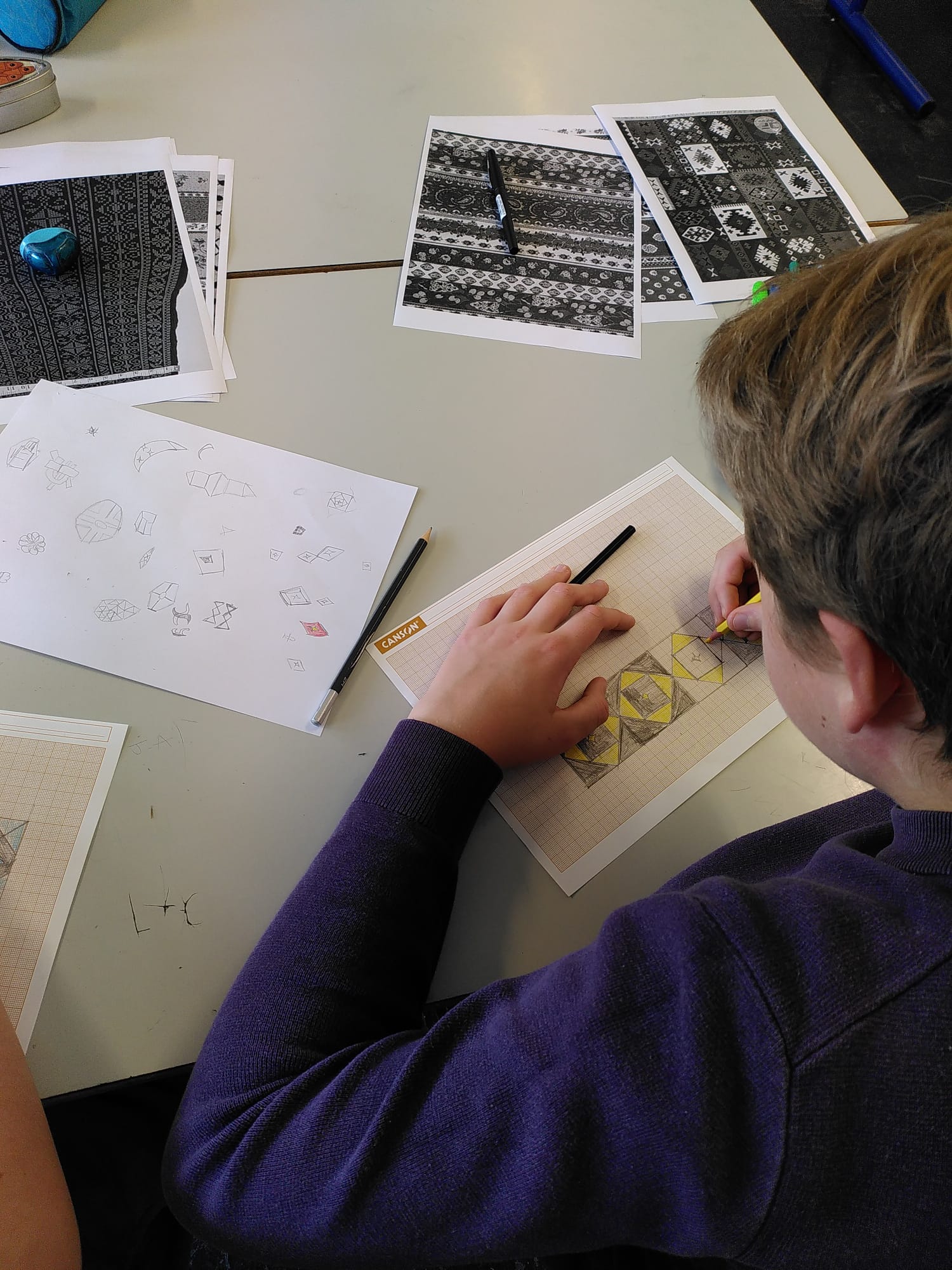 Résidence de Niloufar Basiri au collège Combe de Savoie